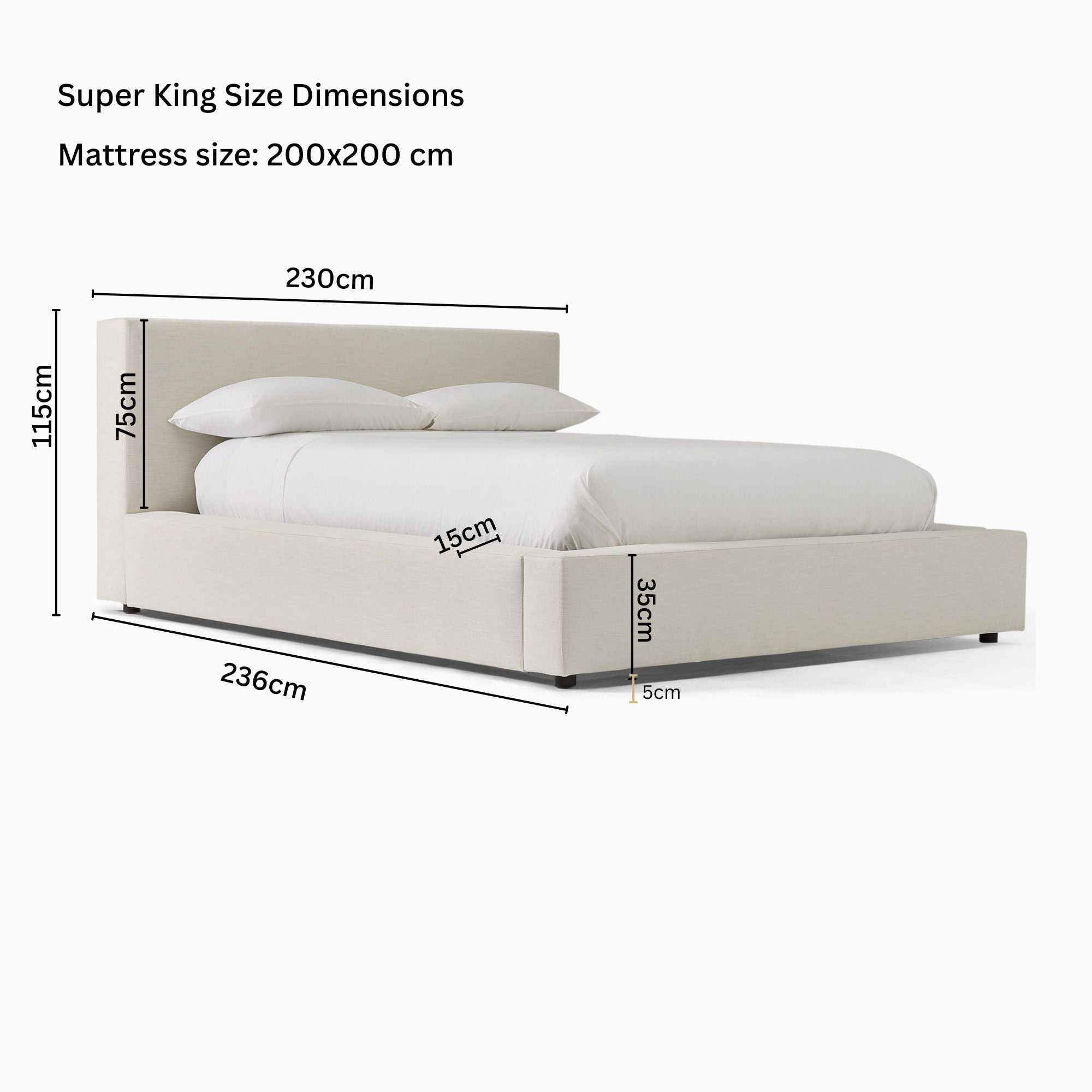 Harmony Platform Bed Frame.