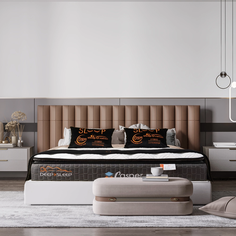 Julia Premium Mattress Pocket Spring, Gel Memory Foam Pillow-Top.