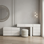 Nova Dressing Table with Stool.