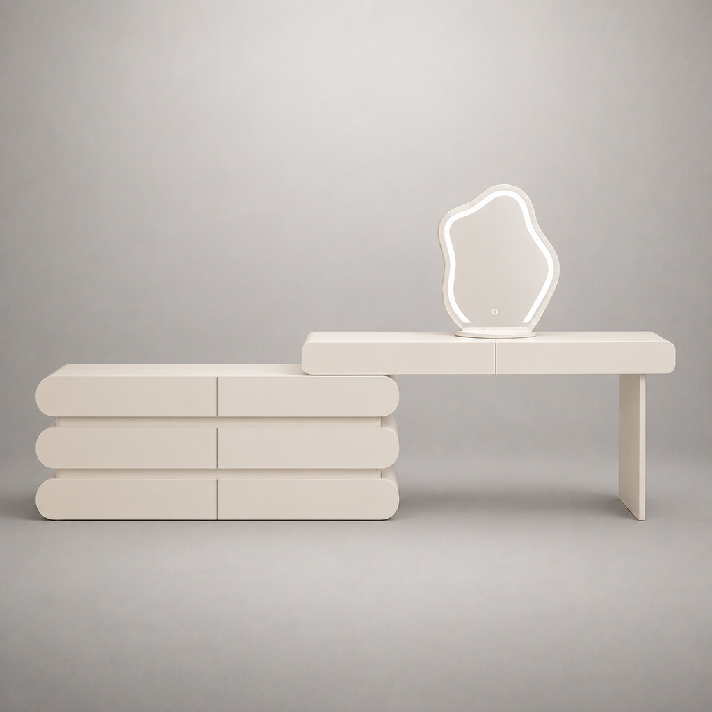 Orion Dressing Table With Mirror.