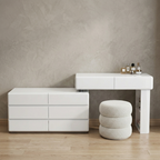 Aster Dressing Table with Stool.