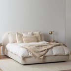 cloud boucle bed
