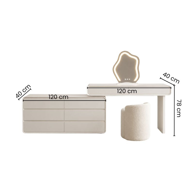 Elara Dressing Table Set.