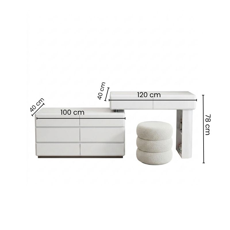 dressing table dimensions