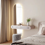 Sleek Wall Mounted Dressing Table Set.