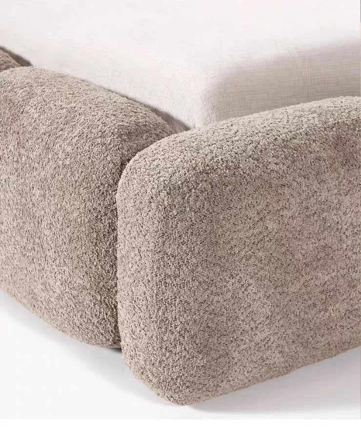 Milo Cloud Modular Upholstered Bed.