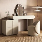 Leviora Dressing Table with Mirror and Stool.