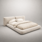 modern floor bed