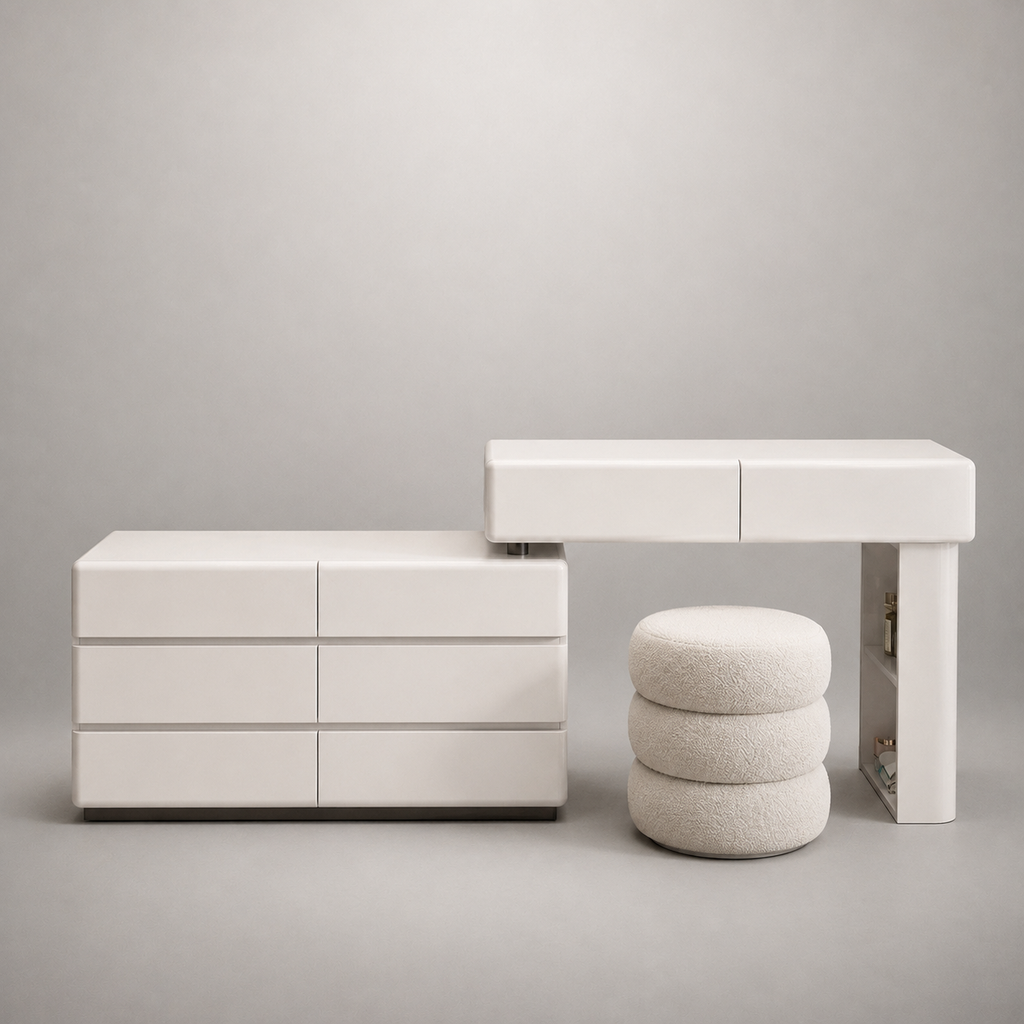 modern vanity table