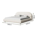queen size upholstered bed