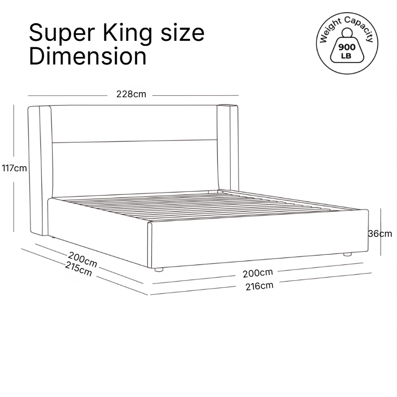 super king bed frame