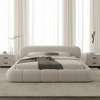 upholstered bed