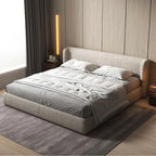 upholstered platform bed